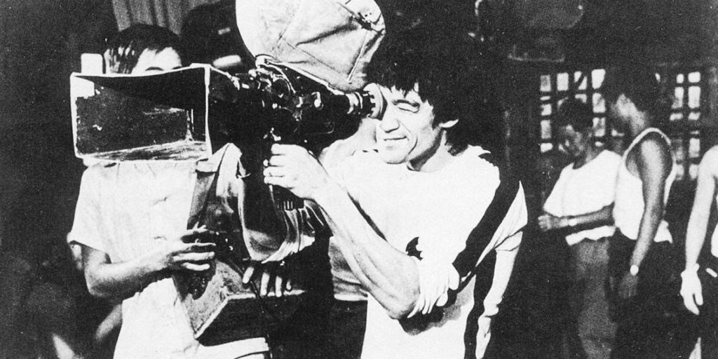 a furia do dragao: Bruce Lee directing in Game of Death