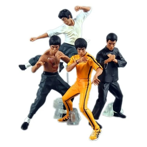 a furia do dragao: Bruce Lee Action figures de Bruce Lees.